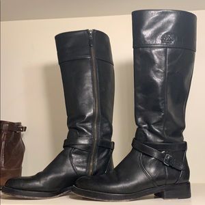 Coach Black Riding Boots